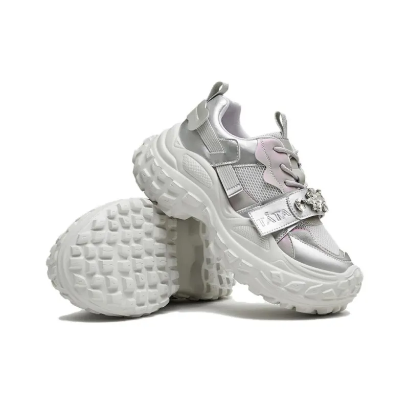 Tata Chunky Sneakers Women's Ecru-12