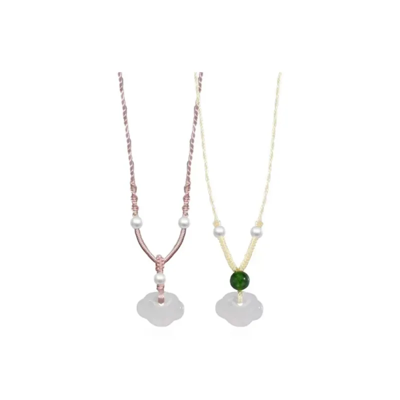 J&KINGLAY Chalcedony Necklaces Women's-0