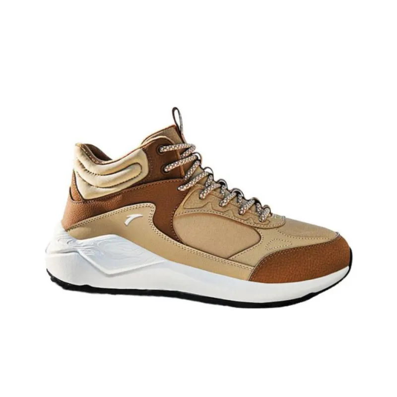 Anta Cushioning Wear-Resistant Low-Top Casual Shoes Men's Brown-1