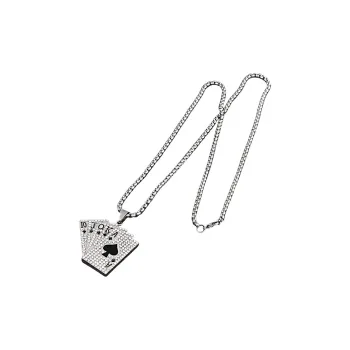 QIANFANGDAHUANGYE Alloy Necklaces Unisex