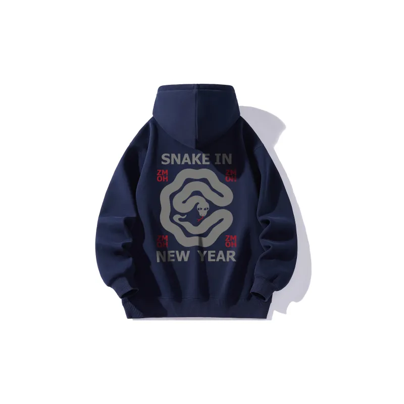 ZMOH Fleece Lined Hoodie Unisex-5