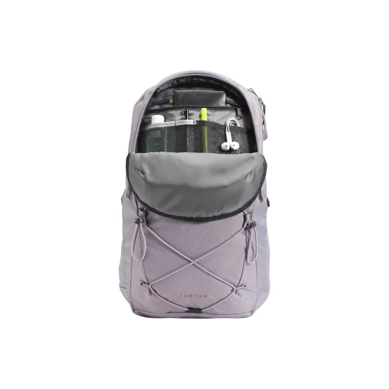 THE NORTH FACE Jester Recycled Polyester Backpack Women's Deep Heather & Minimalist Gray-3