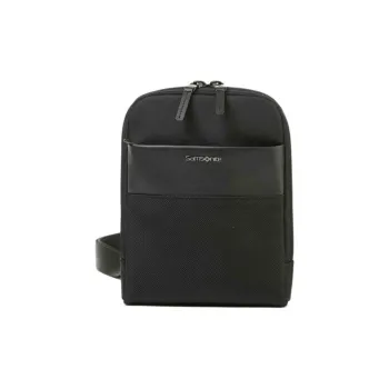 SAMSONITE Nylon Shoulder Bag, Crossbody Bag Unisex Black
