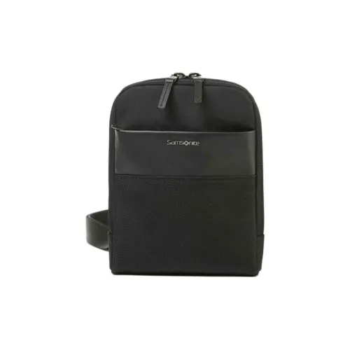 SAMSONITE Fabric Sling Bag Unisex Dark Gray
