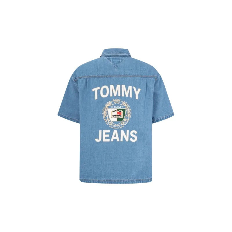 Tommy Hilfiger Shirt Unisex Denim Blue-1