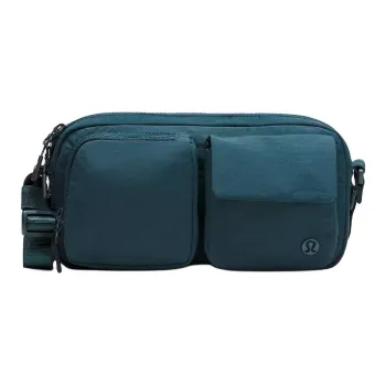 Lululemon Nylon Crossbody Bag Regular Unisex Cyan
