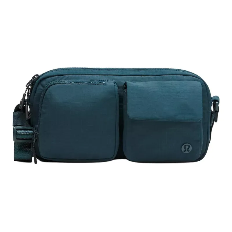 Lululemon Nylon Crossbody Bag Regular Unisex Cyan-0