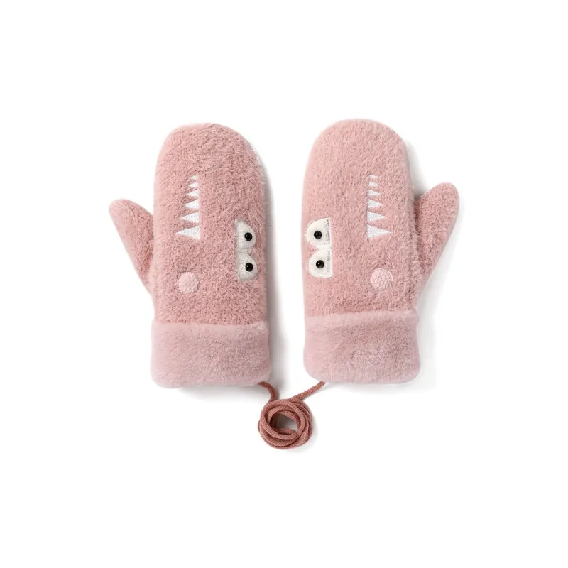 NANJIREN Thickened Knit Gloves Women's-3
