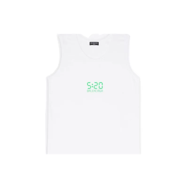 Balenciaga 520 Tank Tops Men White-1