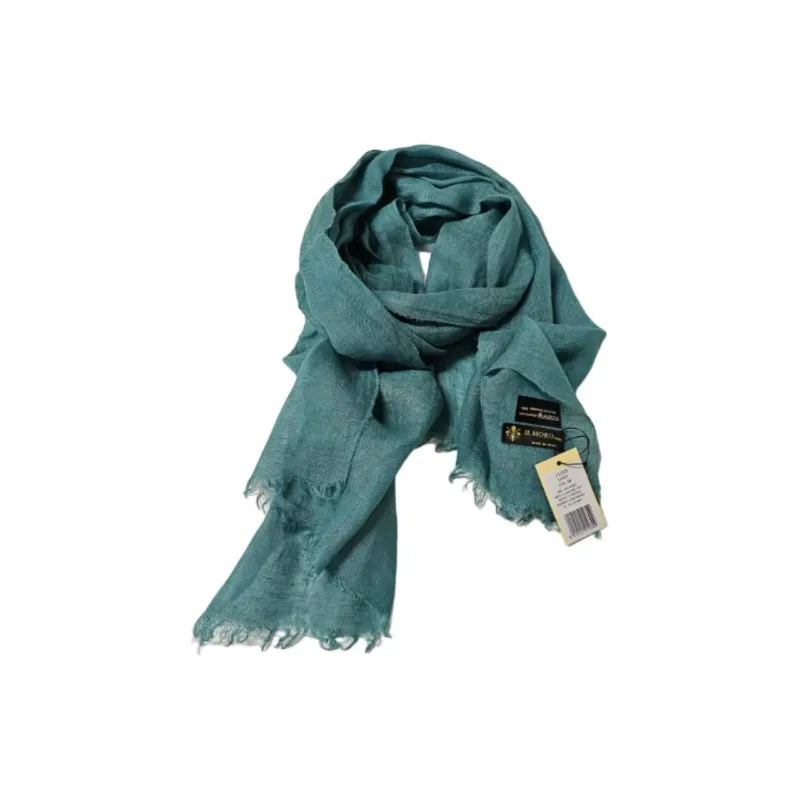 IL MORO Knit Scarves Unisex Green-1