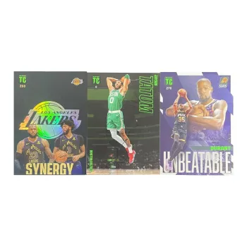 PANINI 2023 24TC James, Thick Eyebrows+Tatum+Durant, Teka, Star Card, Card Pass Sports Cards 3 Pcs