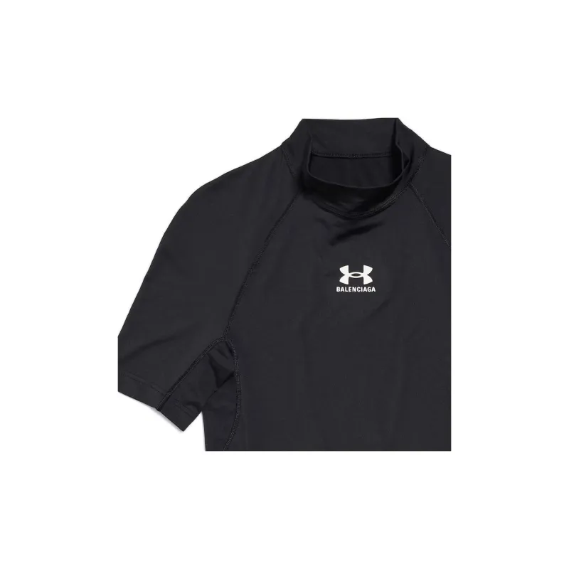Balenciaga Under Armour Mock Neck T Shirt-2