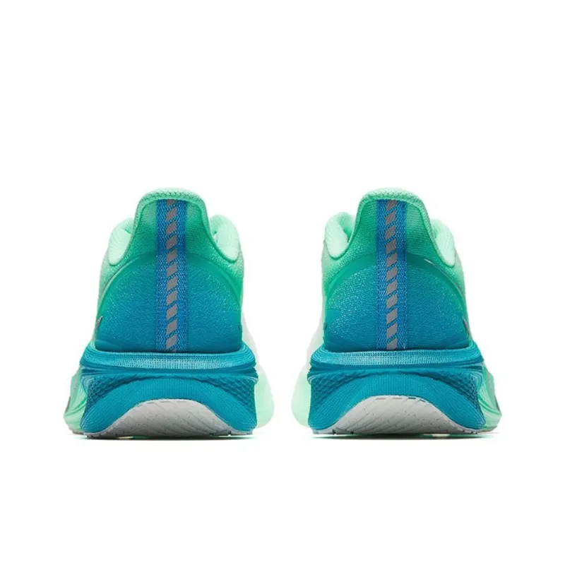 Anta Horsepower 5.0 Wear-Resistant Cushioning Rebound Low-Top Nitrogen Technology Running Shoes Men's White Green Blue-3