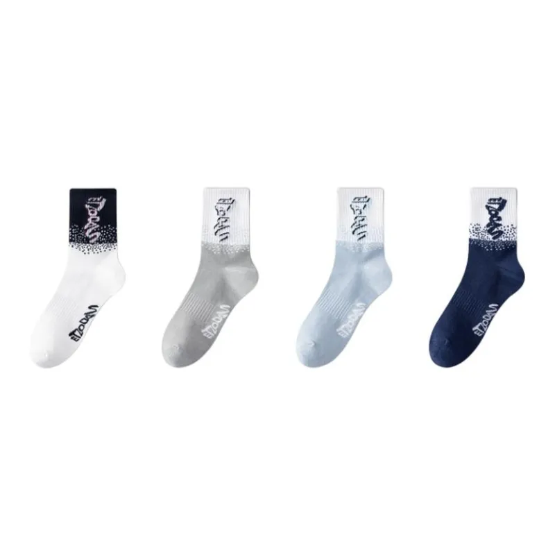 MIIOW Mid Calf Socks Unisex Combo Set-18
