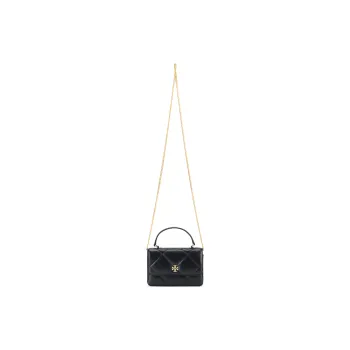 TORY BURCH Kira Nappa Leather Crossbody One Shoulder Handbags Mini Women's Black