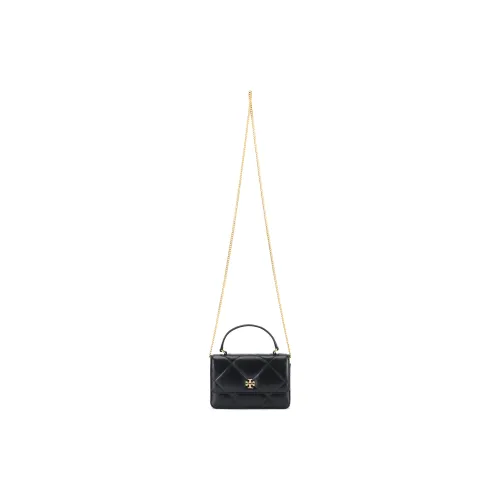 TORY BURCH Kira Nappa Leather Crossbody One Shoulder Handbags Mini Women's Black