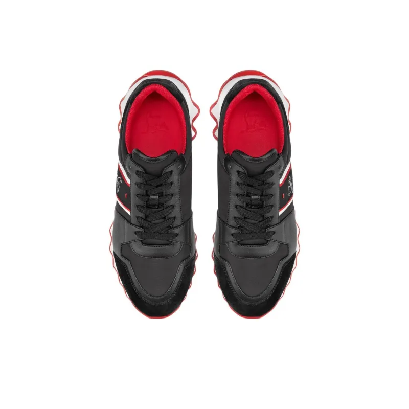 CL LUBOTING Nastroshark Low Top Casual Shoes Men's Black-3