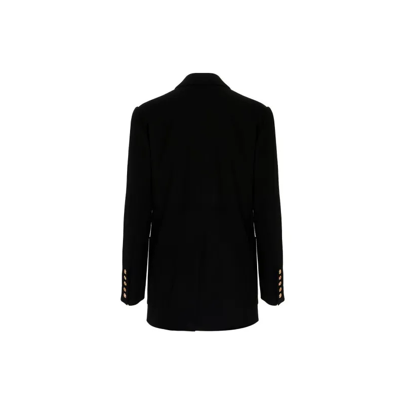 BALMAIN Double-breasted Virgin-wool Blazer-1