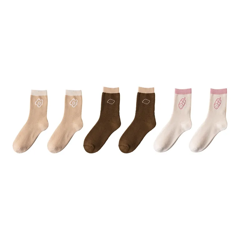Cotton Gene Mid Calf Socks Women's Combo Set-25