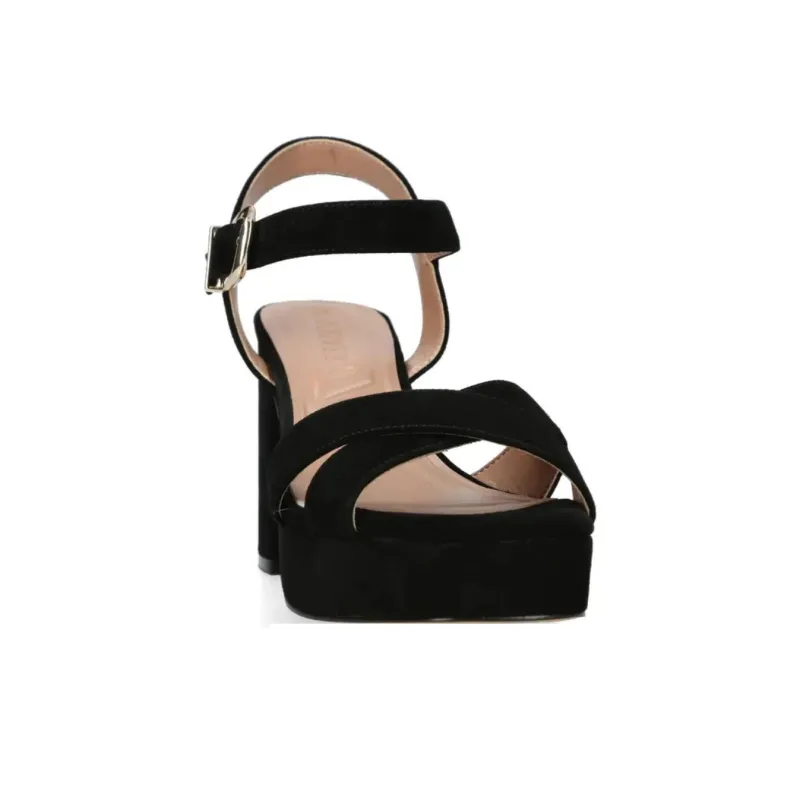 Kurt Geiger London Serafina Strap Sandals 9cm Women's Black-3