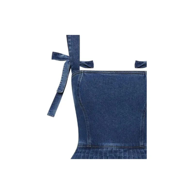 OSCAR DE LA RENTA Slip Dresses Women's Blue-1
