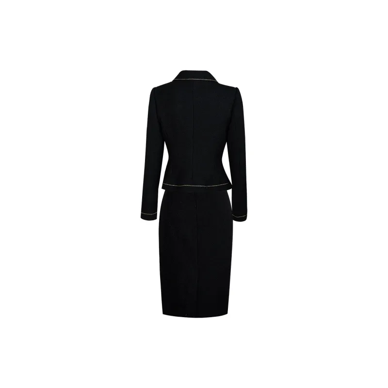 ROEYSHOUSE Skirt Set Women's Black-3