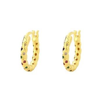 MONI JEWELLERY S925 Sterling Silver Zircon Earrings Women's