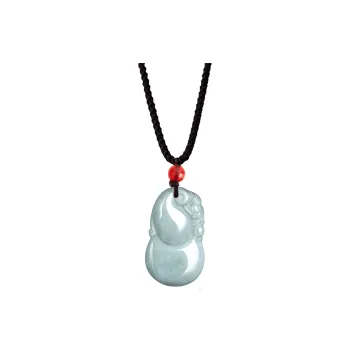 HUISHI Glutinous Jade Jadeite Necklaces Unisex