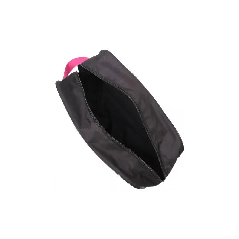 Converse Polyester Portable Shoe Box Shoe Bag Unisex Black & Pink-3