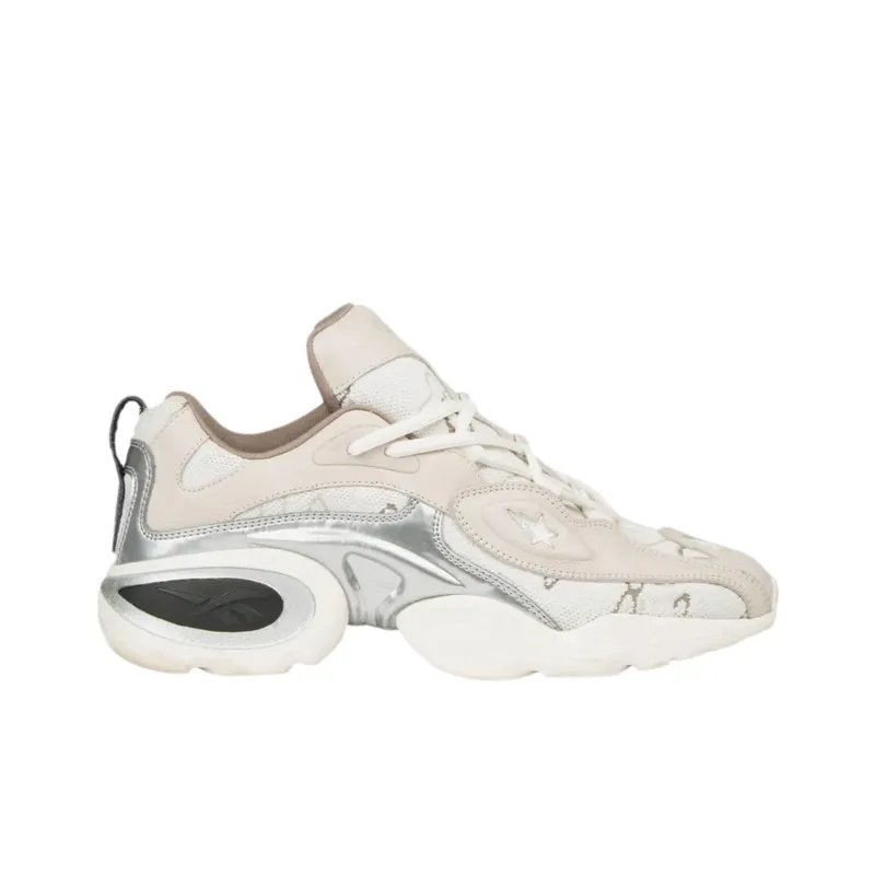 BAPE BLACK x Reebok Electrolyte 97 Shock Absorbers With Slip Resistant Features Low Top Casual Shoes Men's Ecru-1