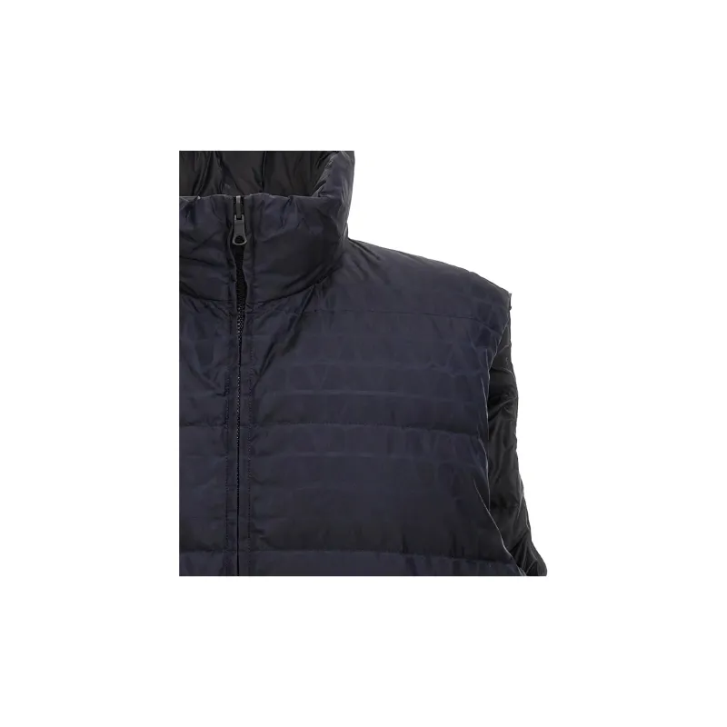 Valentino Toile Iconographe High Neck Padded Gilet-5