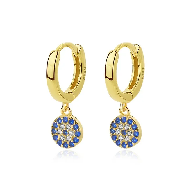 MONI JEWELLERY S925 Sterling Silver Zircon Earrings Women's-0