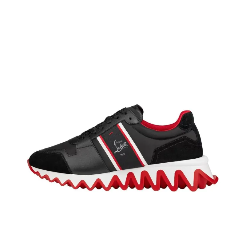 CL LUBOTING Nastroshark Low Top Casual Shoes Men's Black-0