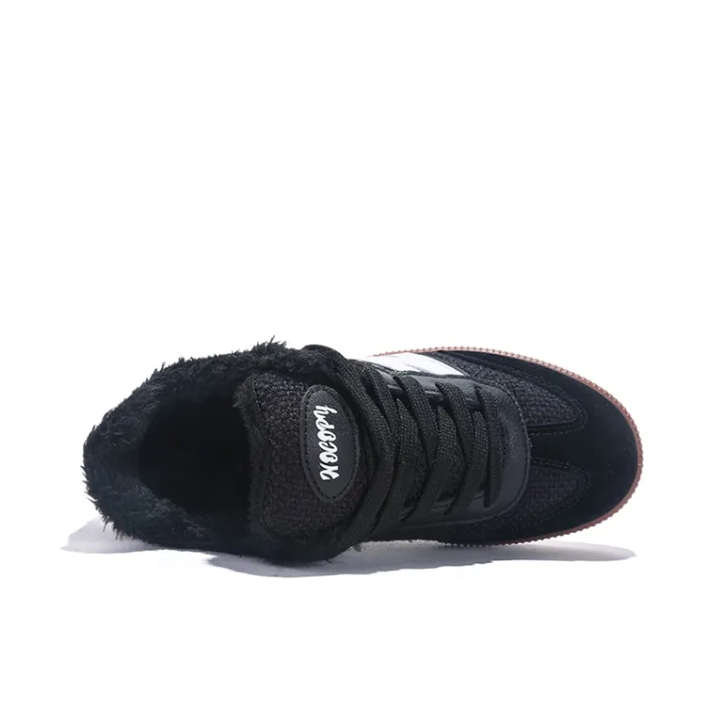 NOCOPY Coverage Warm Lightweight Low-Top Fleece-Lined Skateboard Shoes Unisex-5