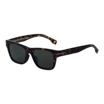 HUGO BOSS Acetate Square Sunglasses Unisex Brown