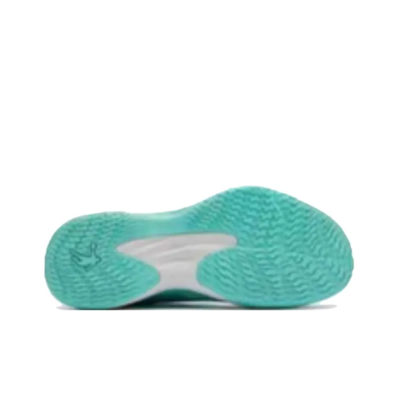 QIAODAN Anti Slip Wear Resistant Low Top Basketball Shoes Men's Frozen Blue-7