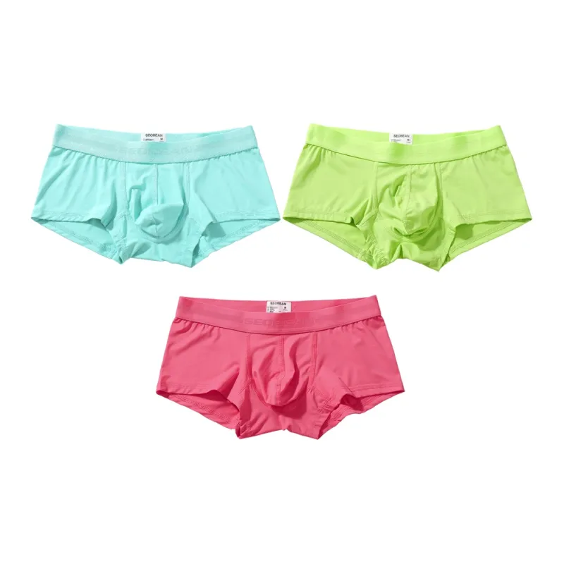 SEOBEAN Underpants Men's 3 Pack-12