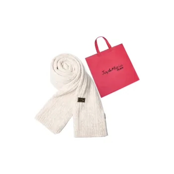 Joy&Mario Soft And Warm With A Subtle Facial Effect Student Commute Unisex Ecru