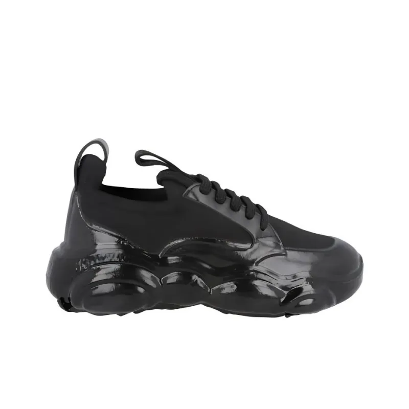 MOSCHINO Teddy Low Top Casual Shoes Women's Black-1