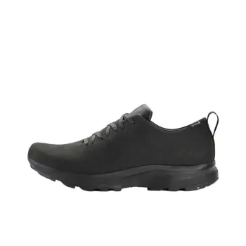 Arcteryx Solano LEATHER GORE TEX Waterproof And Breathable Support Warmth Low Top Casual Shoes Unisex Black
