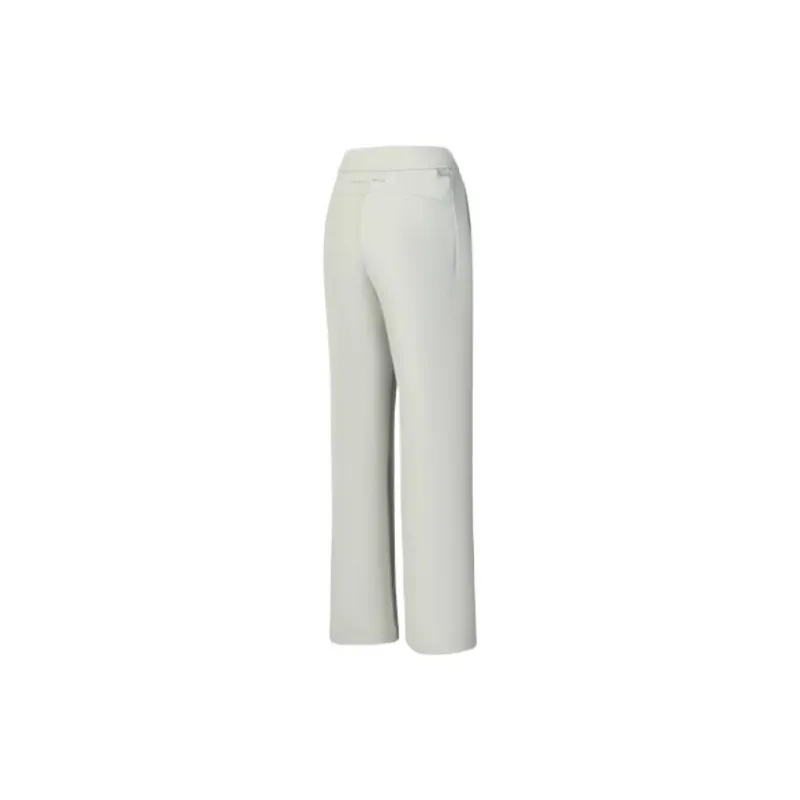 FILA Knitted Sports Pants Women's Cool White Gray-2