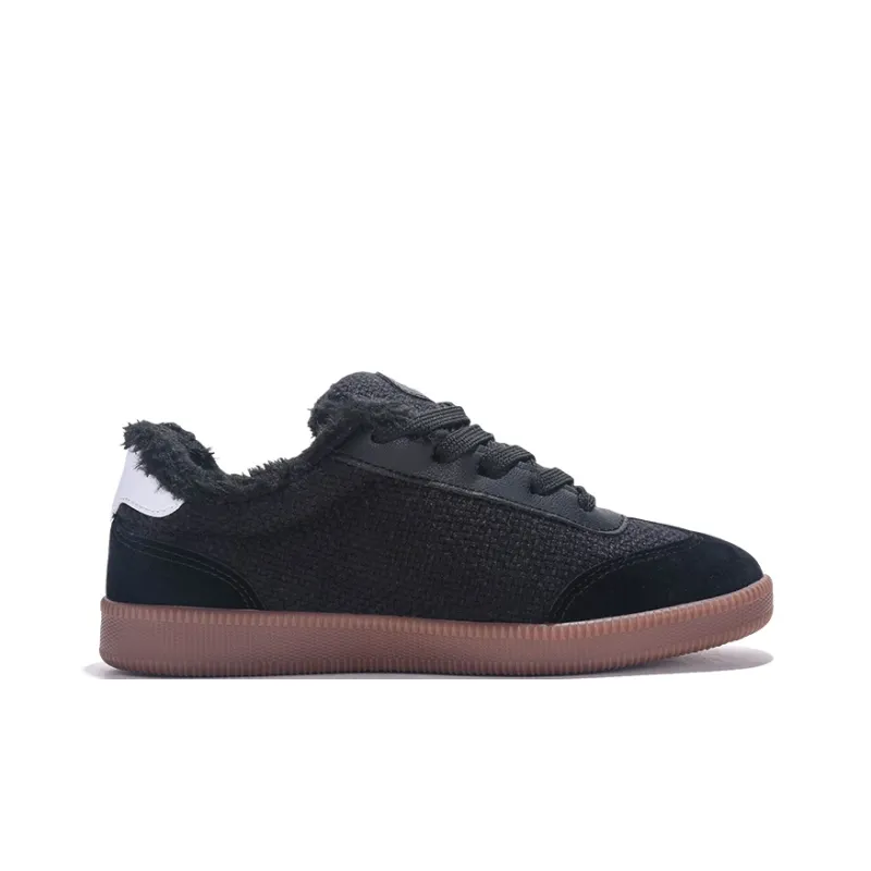 NOCOPY Coverage Warm Lightweight Low-Top Fleece-Lined Skateboard Shoes Unisex-2