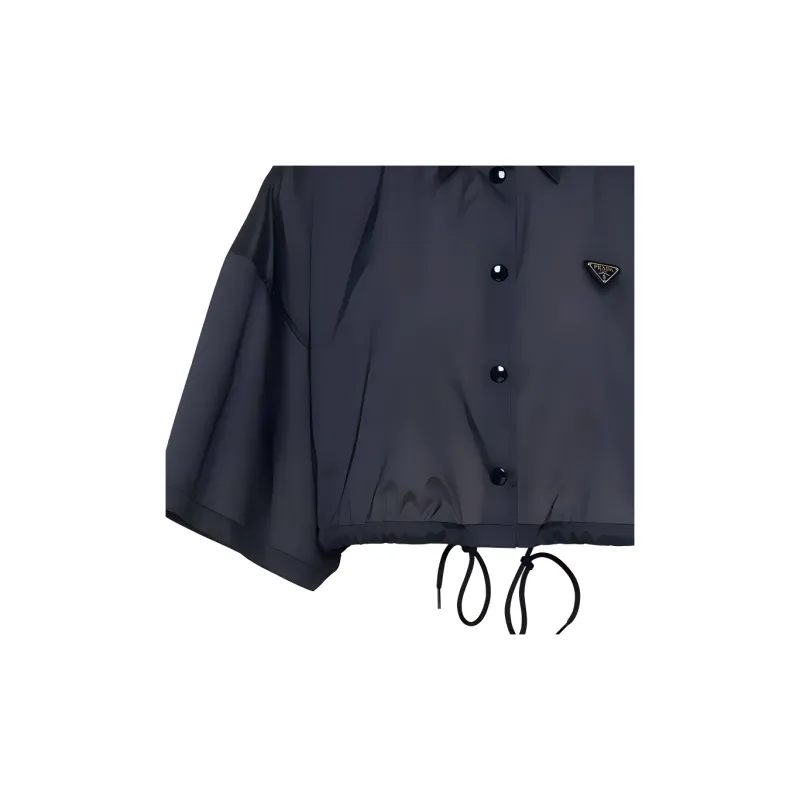 PRADA Crop Tops Women's Black-2
