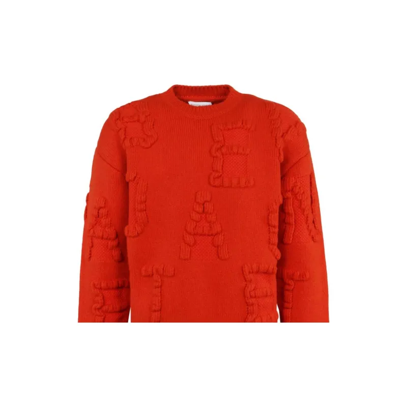 Bottega Veneta FW22 Sweater Men's Orange-4