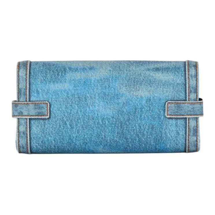 BALMAIN B Buzz Pouch 23 Foldover Top Clutch Bag-3
