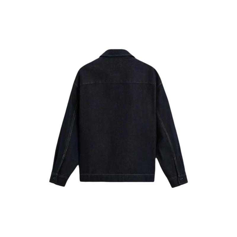 ZARA Denim Jacket Men's Sea Blue-1