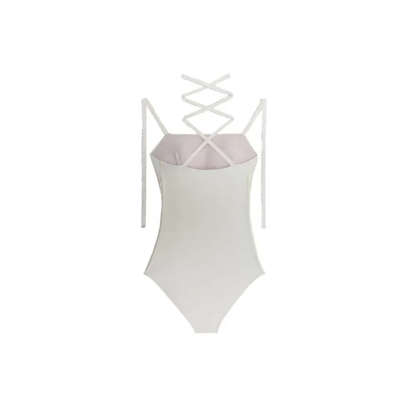 VIKINI VENDER SWIM WEAR & BEACH WEAR Bikini Women's Ivory White-1