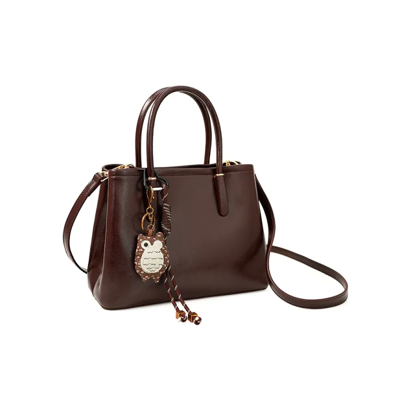 Vigno Synthetic Leather Handbag Regular Women's Red-15