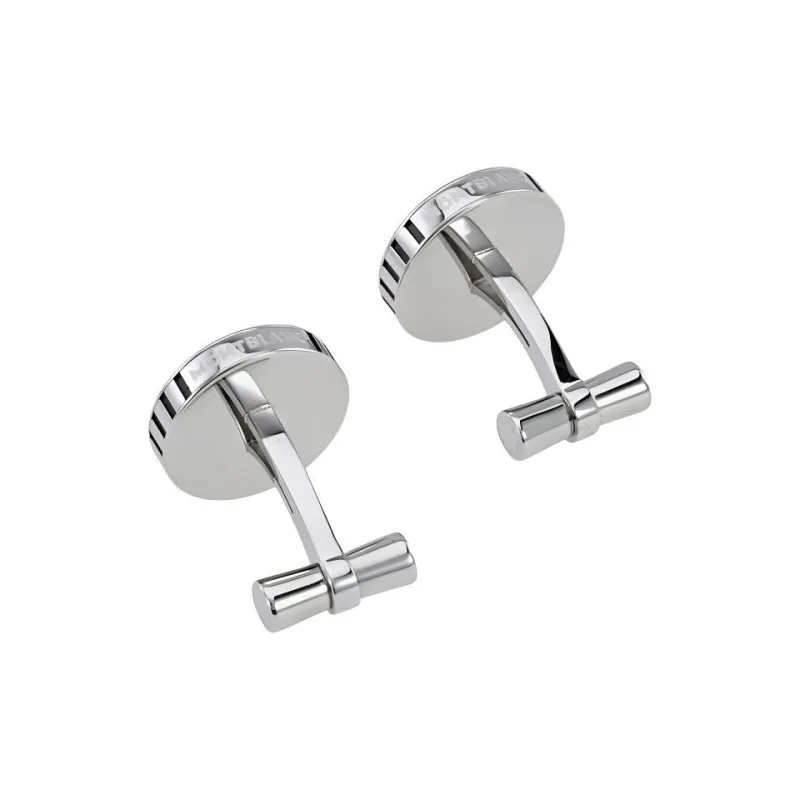 MONTBLANC Metal Cufflinks Men's Silver-2