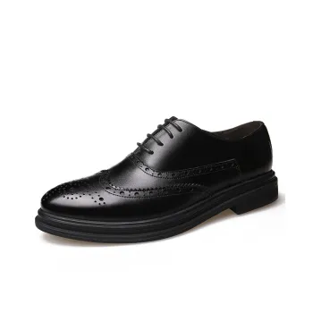 Bindu Dress Shoes Men Low Top Black